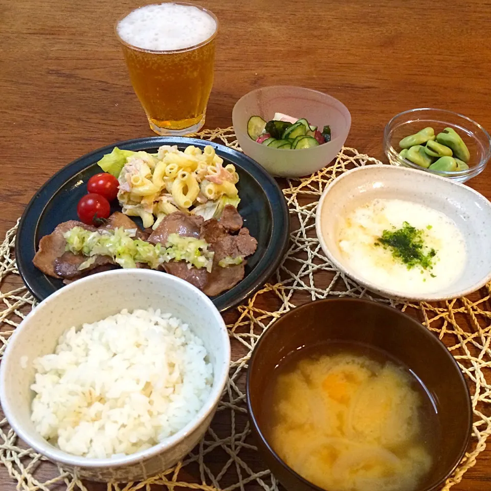 牛タン麦とろご飯定食|Mutsumi Kosugeさん