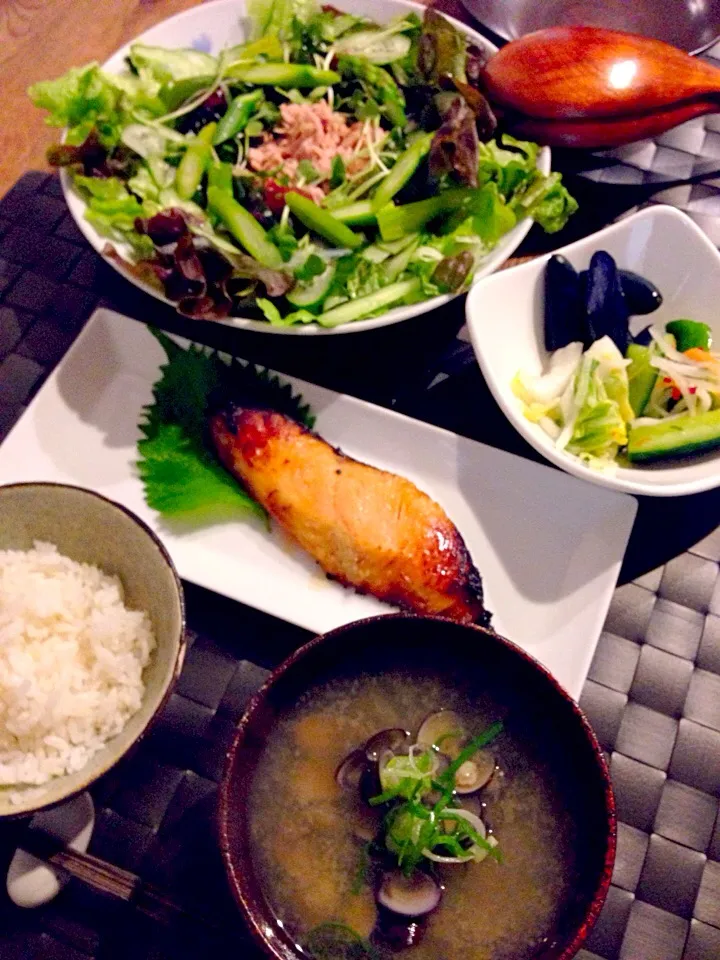 軽めヘルシー和食🍚🍀|まみりんごさん