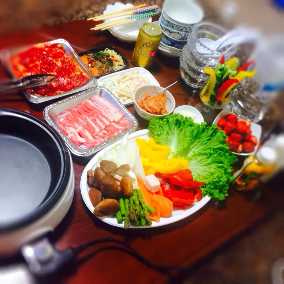 Yakiniku at home|Laarni Nabongさん