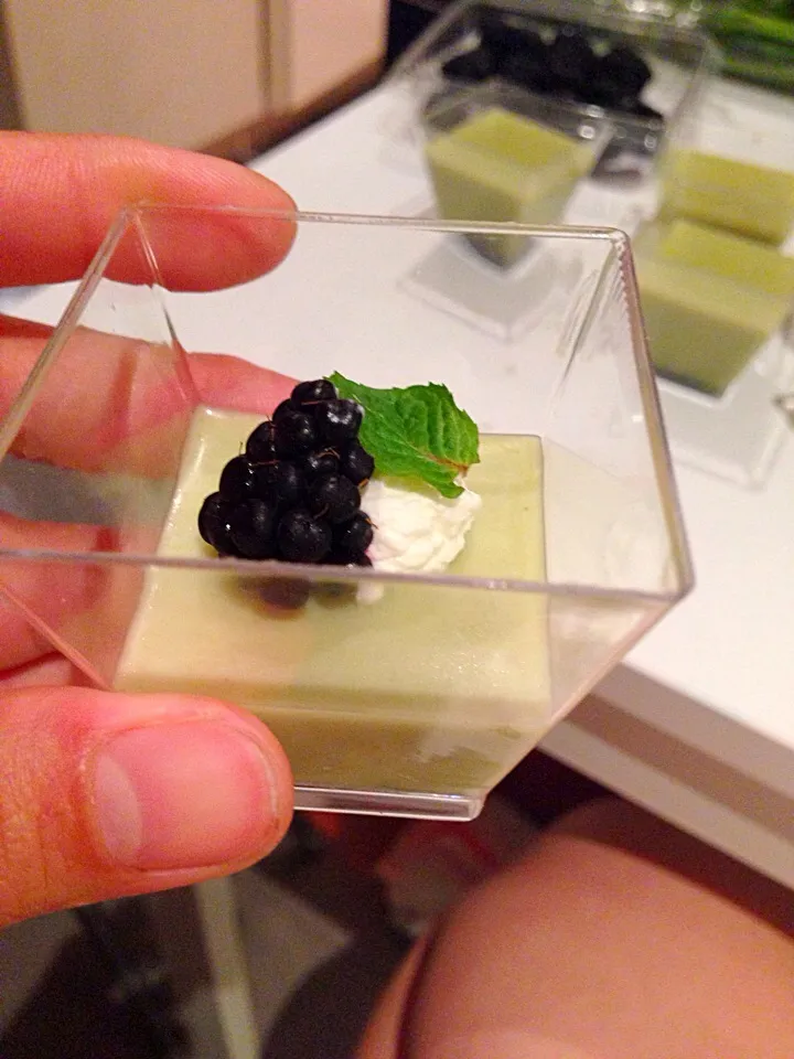 Green tea pannacotta|Lauraさん