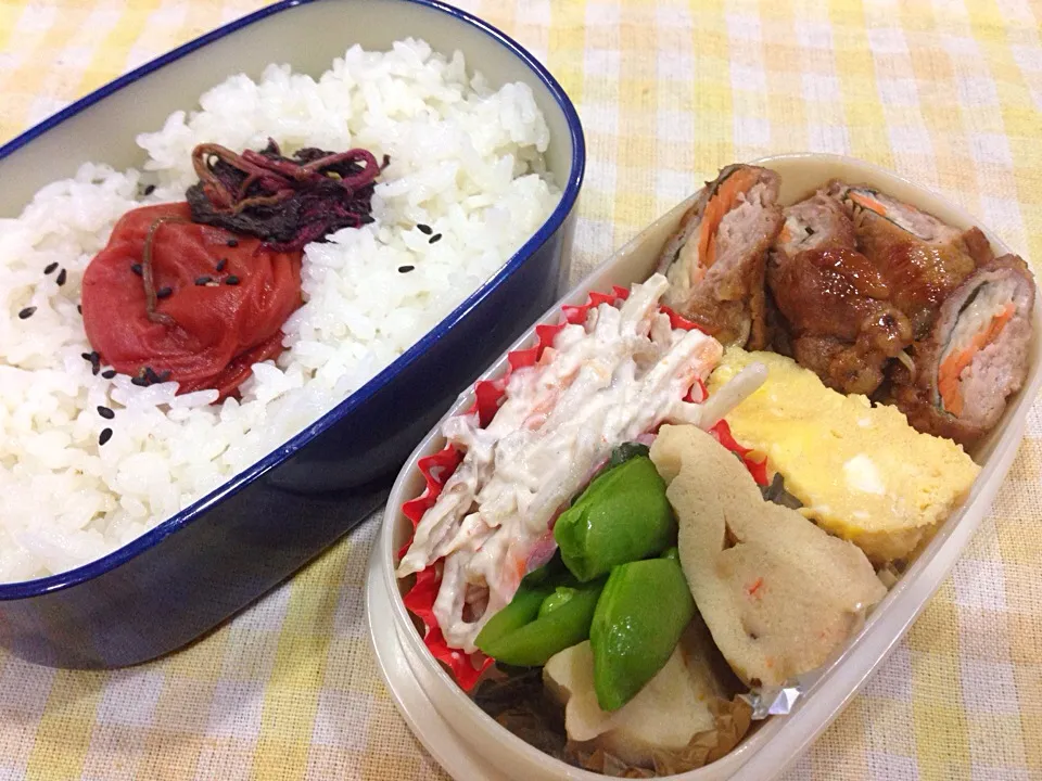 4月18日 週末 日の丸弁当|sakuramochiさん