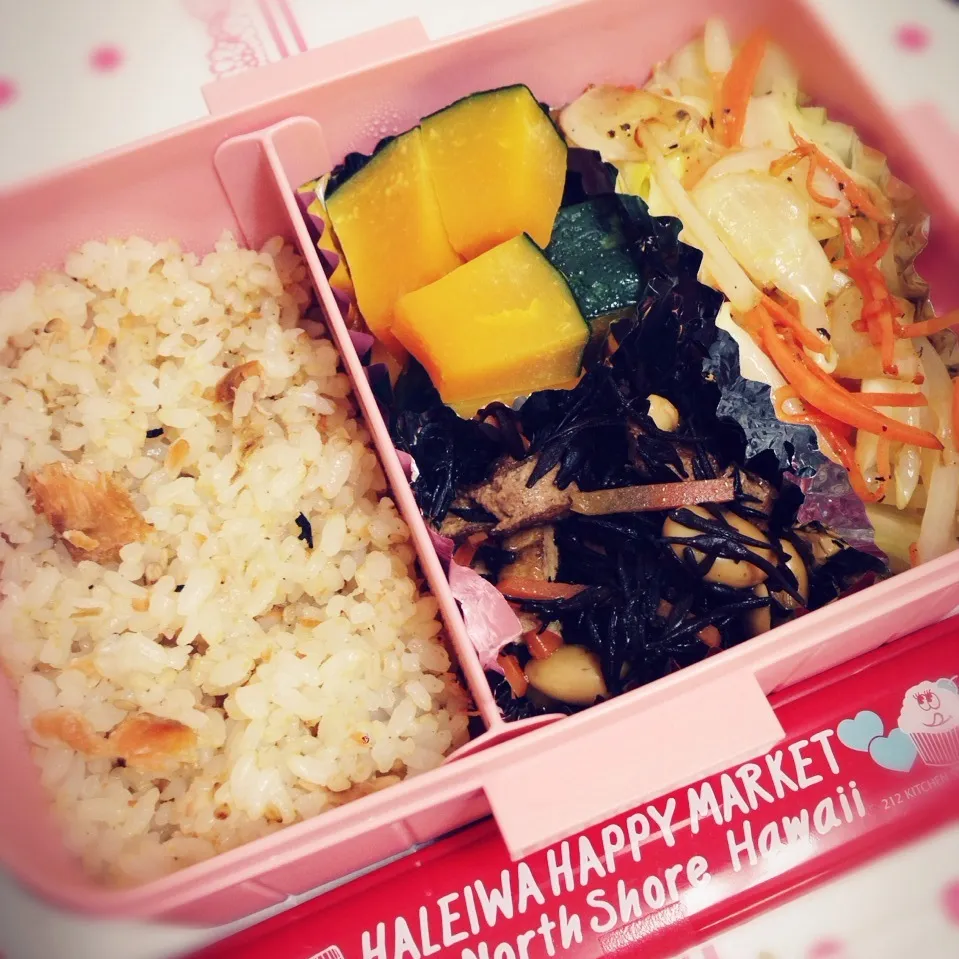 お弁当〜！健康思考で胚芽精米♩|はなおさん