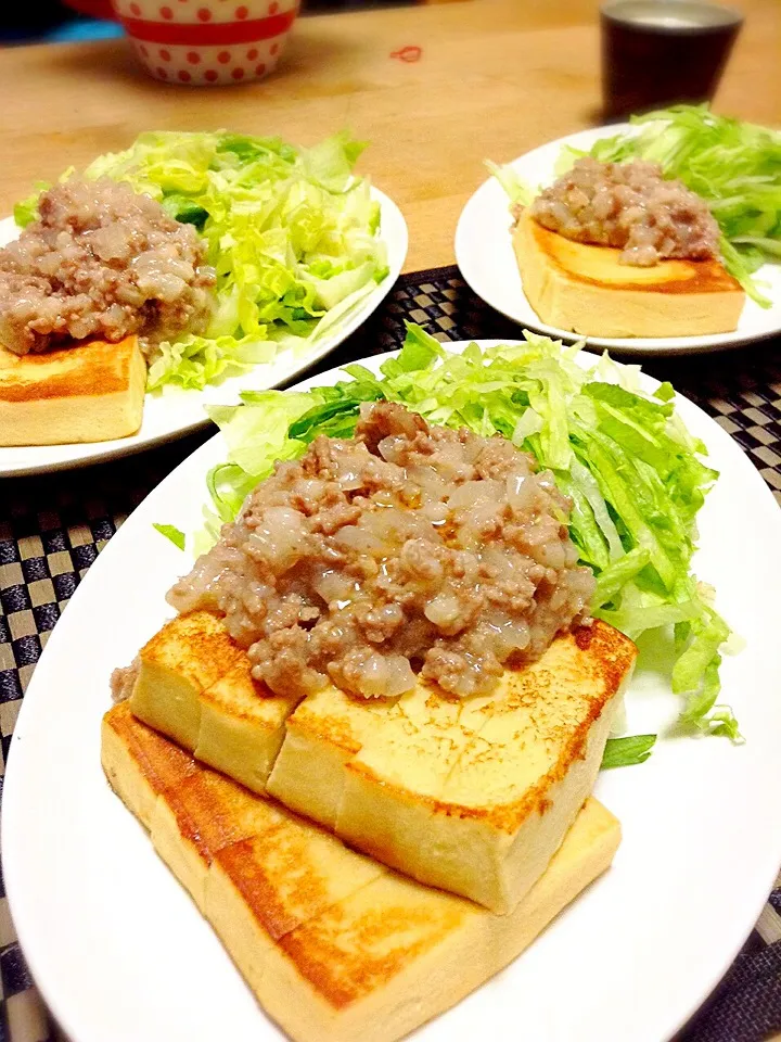 かずの料理 そぼろサラダの中華風|かずきっちんさん