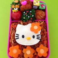 キティちゃんスパゲティ弁当