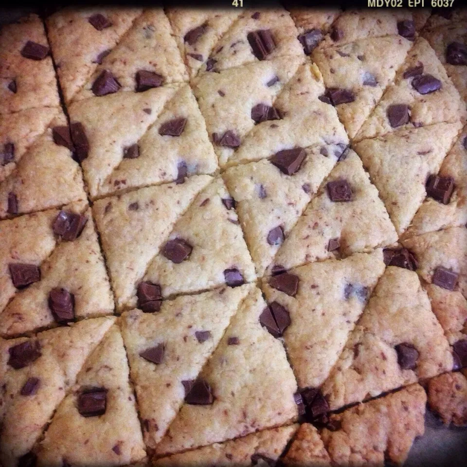 Snapdishの料理写真:再現！フードムードの新チョコとココナツのクッキー🍪|minamiさん