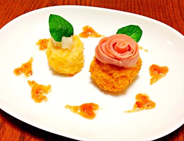 長芋フライ＆里芋コロッケ|Kazue🍀さん