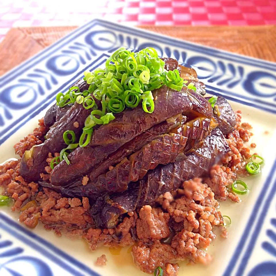 🍆茄子のひき肉炒め〜♪|くにぽんさん