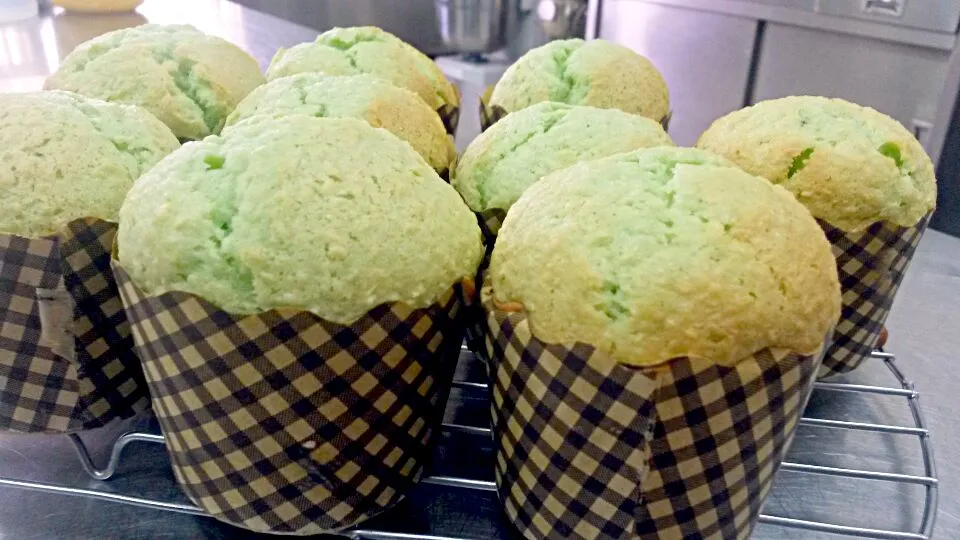 Muffin coconut pandan|Syed Aiman Haqeemさん