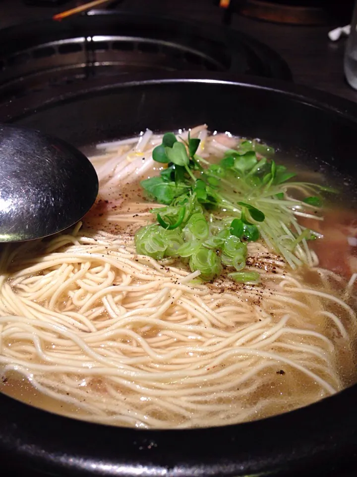 テール塩ラーメン|うえのぶさん