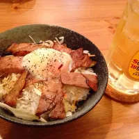 Snapdishの料理写真:チャーシュー丼|きょろりんさん