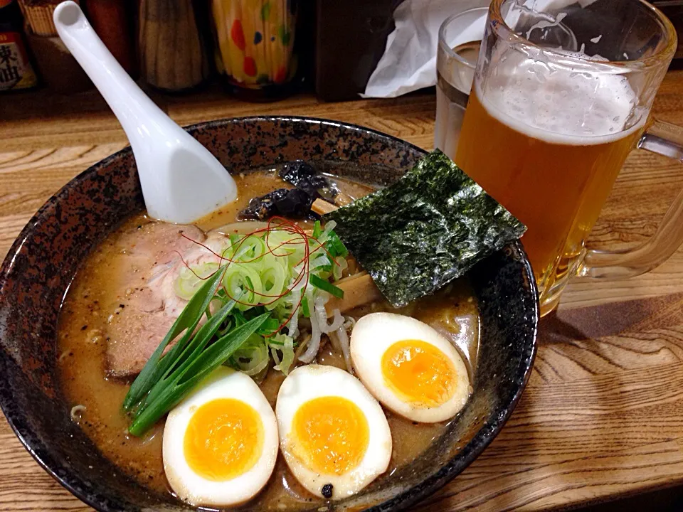 こがし味噌。味玉付き。|大沼慎太郎さん