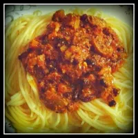 pasta with beef sauce|Priyam Zuairiaさん