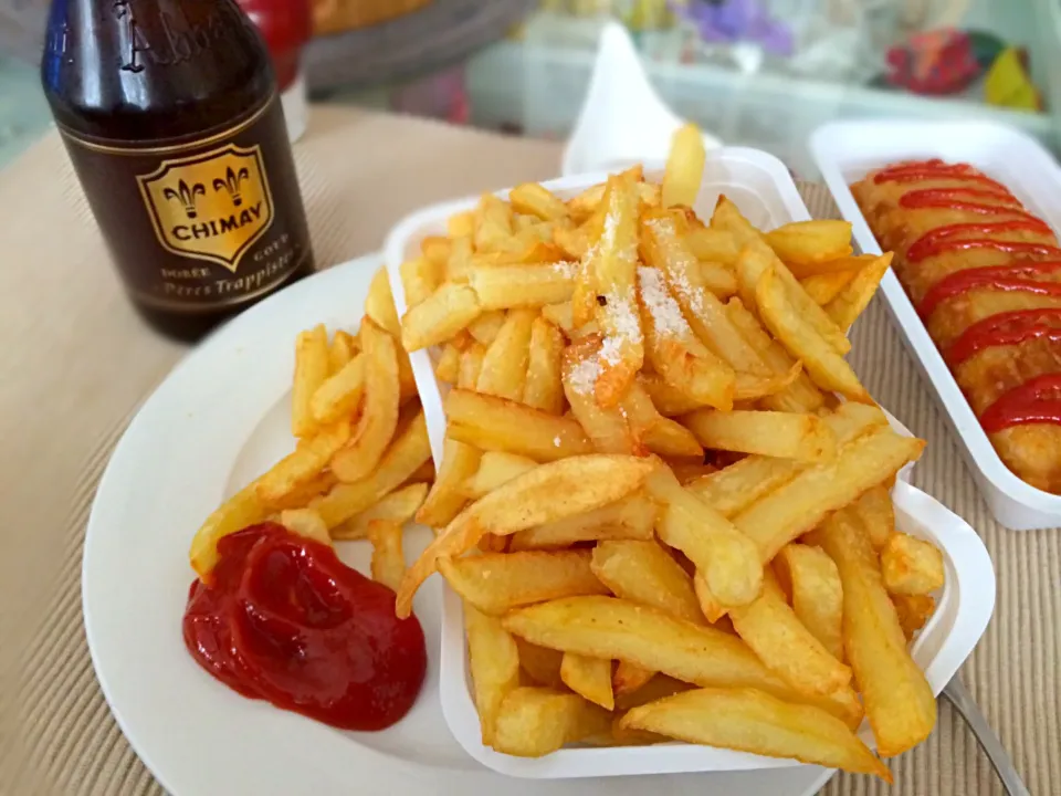 Belgian fries&belgian beer|chocolatteさん