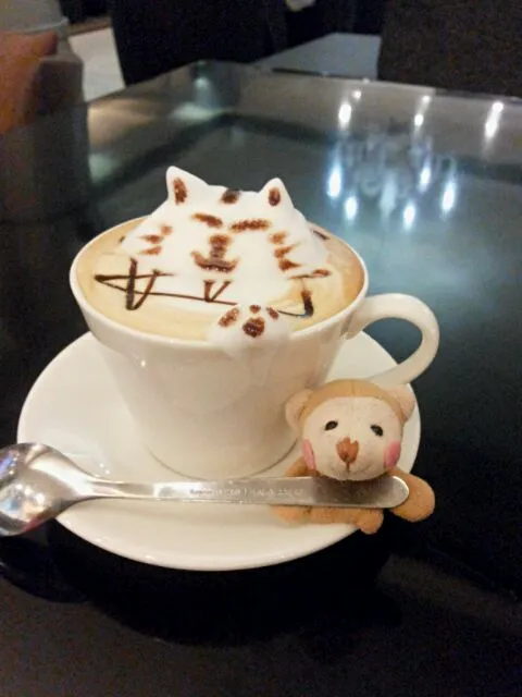 3D cappuccino art|m!ckongさん