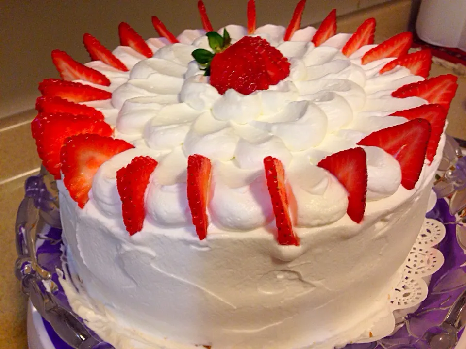 Strawberry sponge cake|YMさん