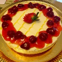 Lemon strawberry cheese cake|YMさん