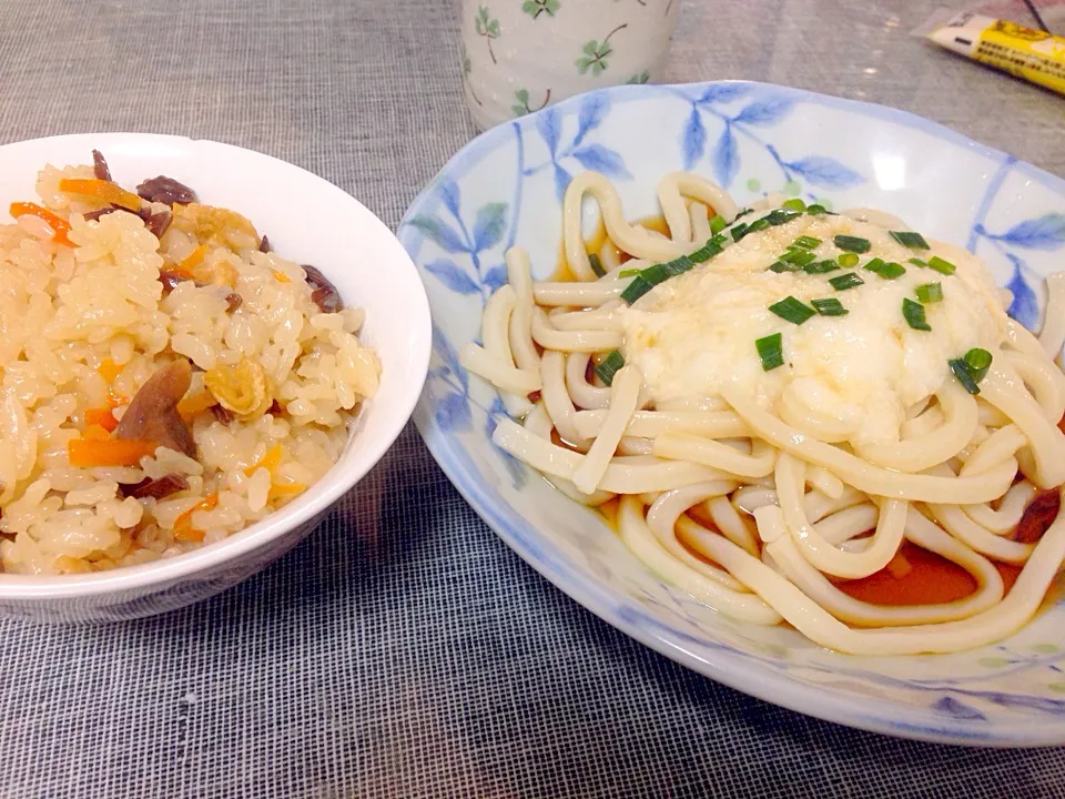 トロロぶっかけ讃岐うどん♡|ともみさん