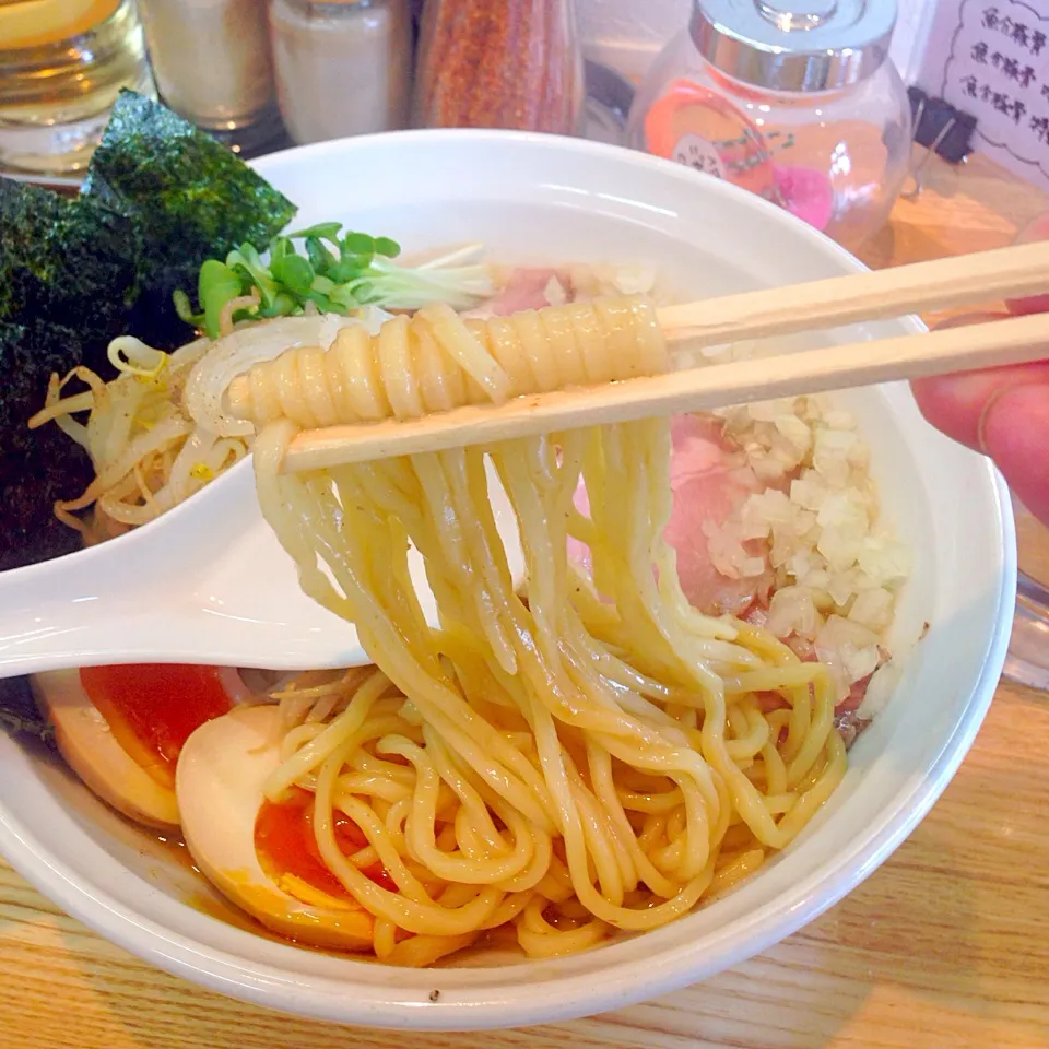 こくまろ豚骨らあめんの麺|黒澤 真生さん