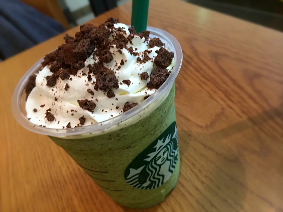 chocolate brawny matcha cream frappuccino|hirotomoさん