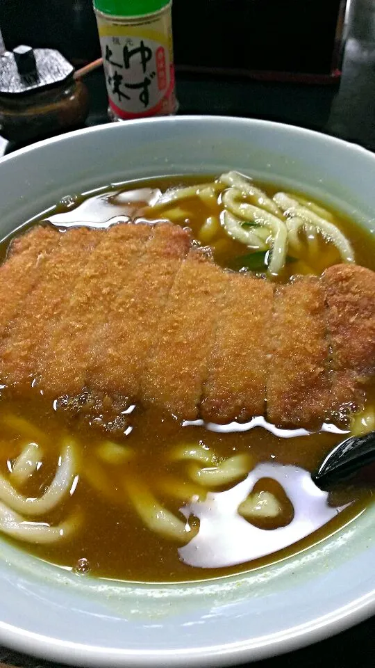 みすゞ庵:カツカレーうどん|つーさん