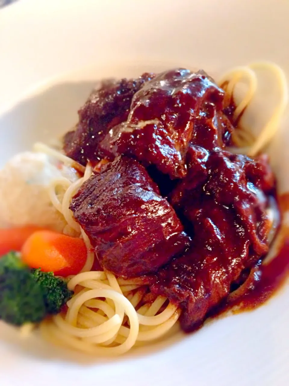 Beef stew on pasta@Ma Maison, Anchorpoint|coxiella24さん