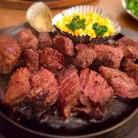 Snapdishの料理写真:炭焼きステーキくに|かおりさん