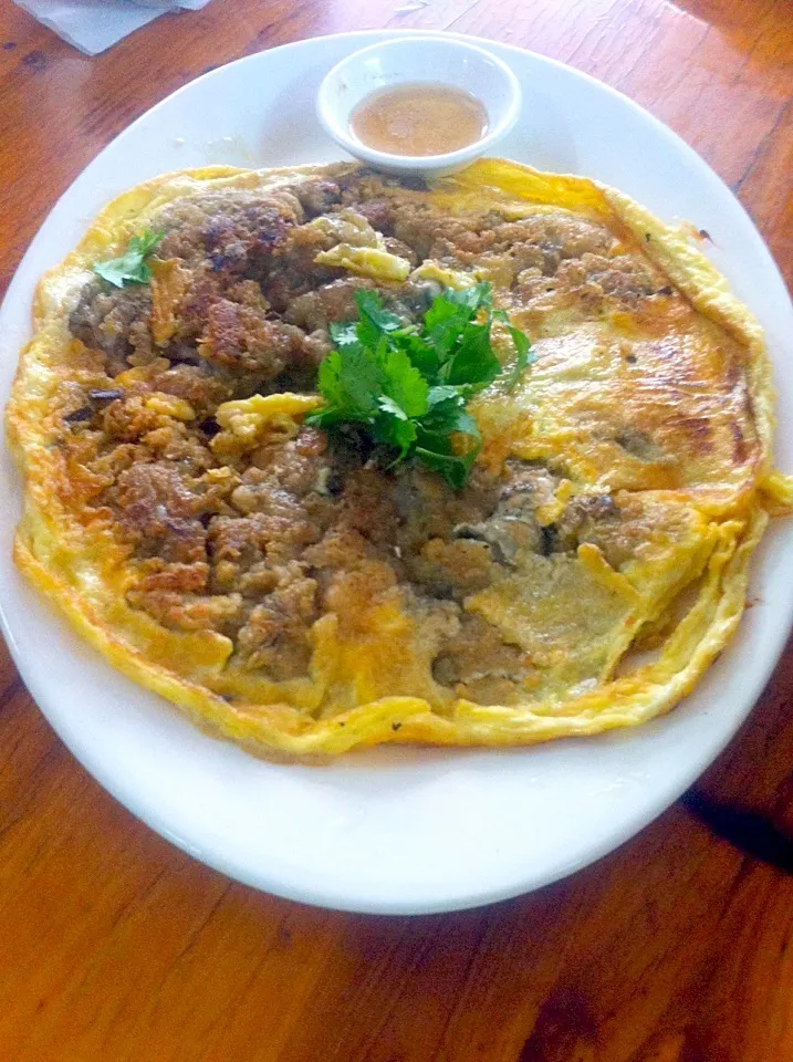 Snapdishの料理写真:Oyster pancake|skyblueさん