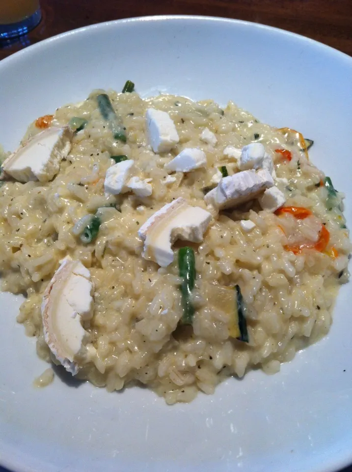 Snapdishの料理写真:Goats cheese risotto|🍓Jolejo🍓さん