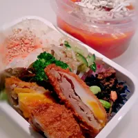 Snapdishの料理写真:旦那のお弁当|Kanako  Kasuyaさん