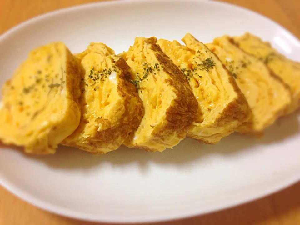 Snapdishの料理写真:Dashi Tamagoyaki|Morimoto X Tynさん