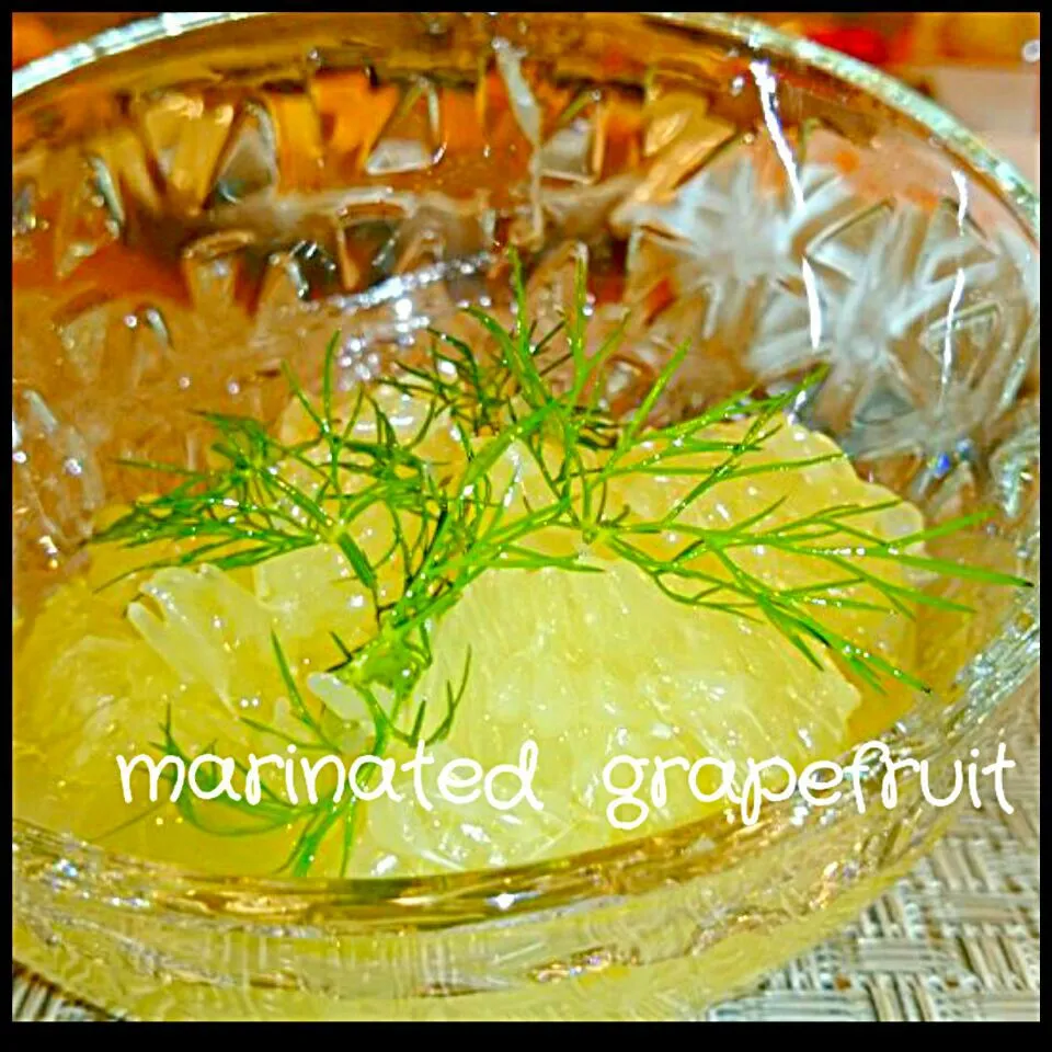 グレープフルーツのマリネ|ケイさん