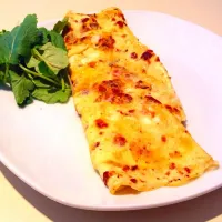 Snapdishの料理写真:Bacon and cheese egg-white/egg omelette|bertocci infernoさん