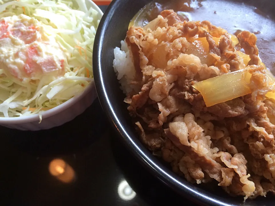 旨辛カレー 大盛、ポテトサラダ|buhizouさん