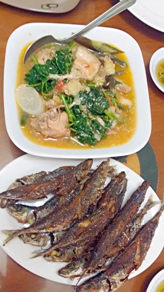 Pork Sinigang &Crispy Fried Galunggong for Lunch|Irene Lee Del Rosarioさん