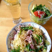 Snapdishの料理写真:今日の昼ごはん|mii otomiさん