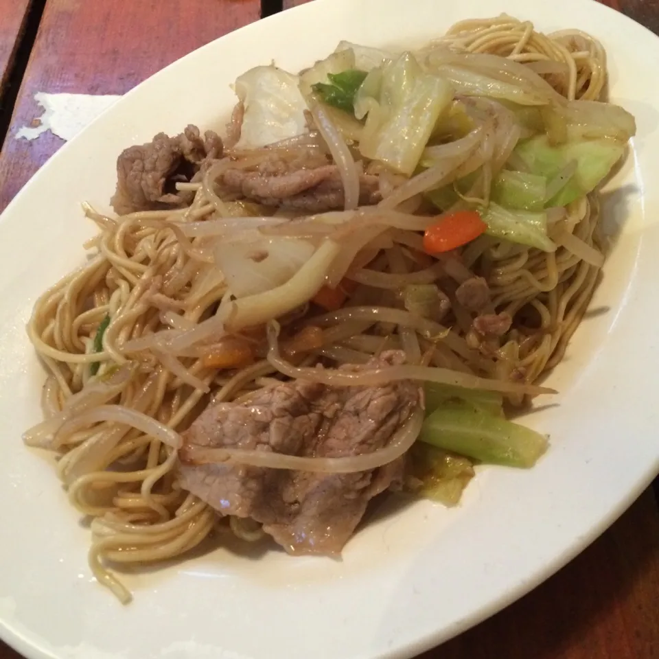 棒ラーメンで焼きラーメン|Koichi Shibataさん