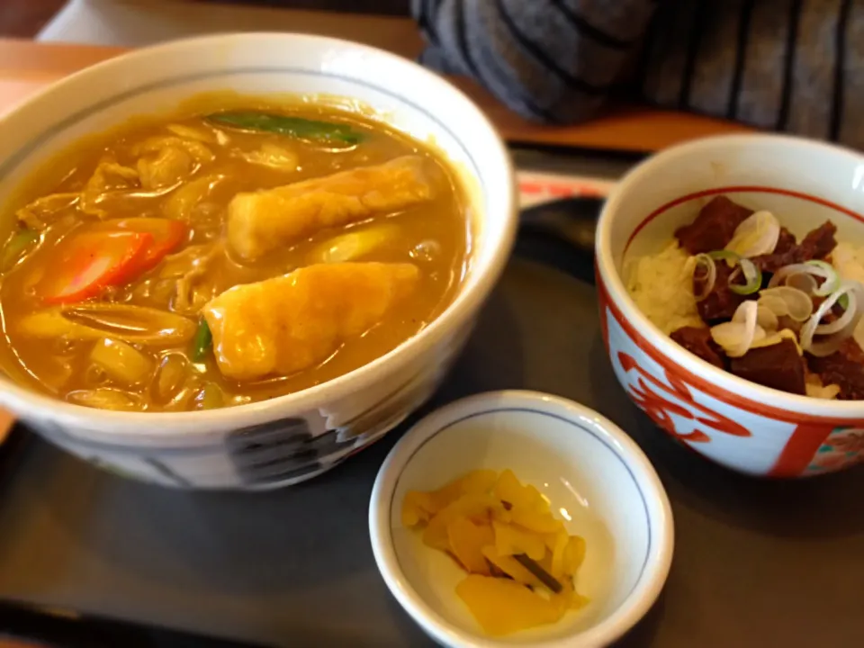 若鯱家 カレーうどんランチ ミニどて丼|Kojiさん