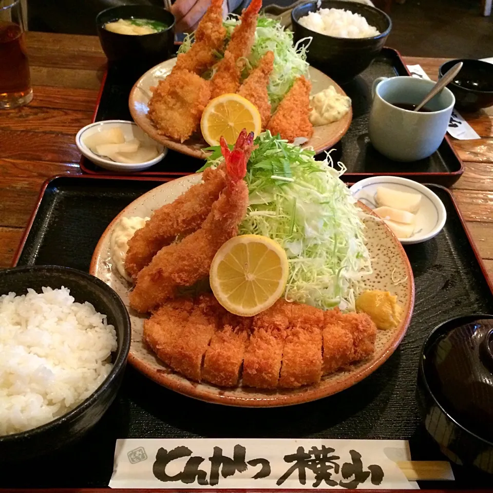 ちょっと会社に行って帰りはとんかつ横山と瓶ビール♡♡♡|しーさん