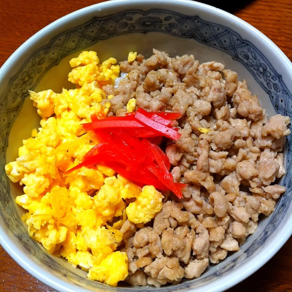 鶏そぼろ丼|Hiroshi Naitoさん