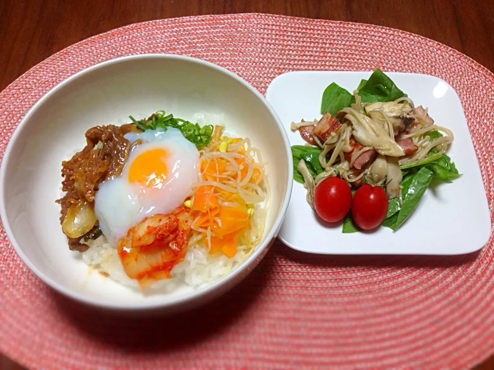 簡単ビビンバ丼|たかこさん