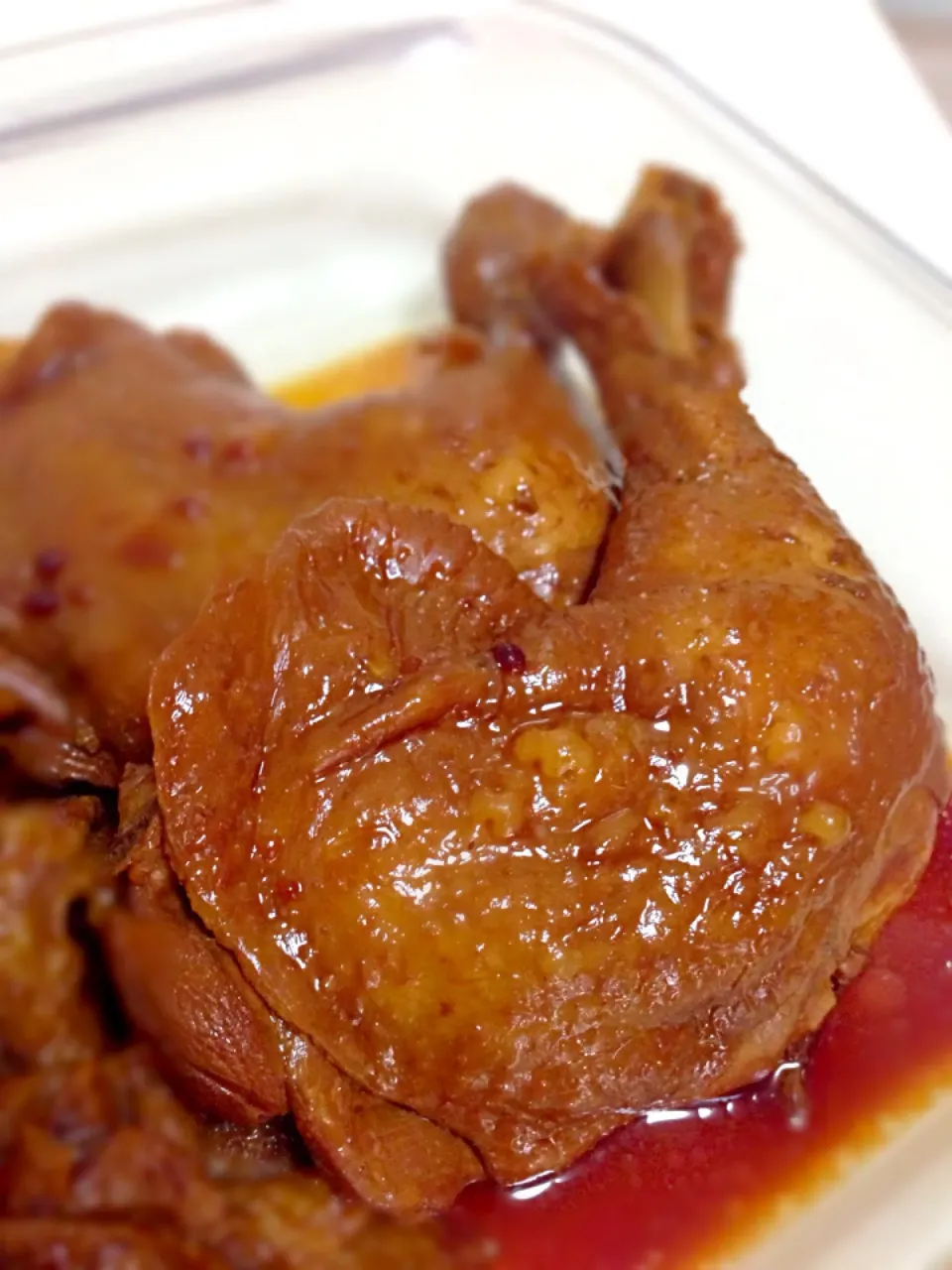 Soya sauce poached chicken thigh|coxiella24さん