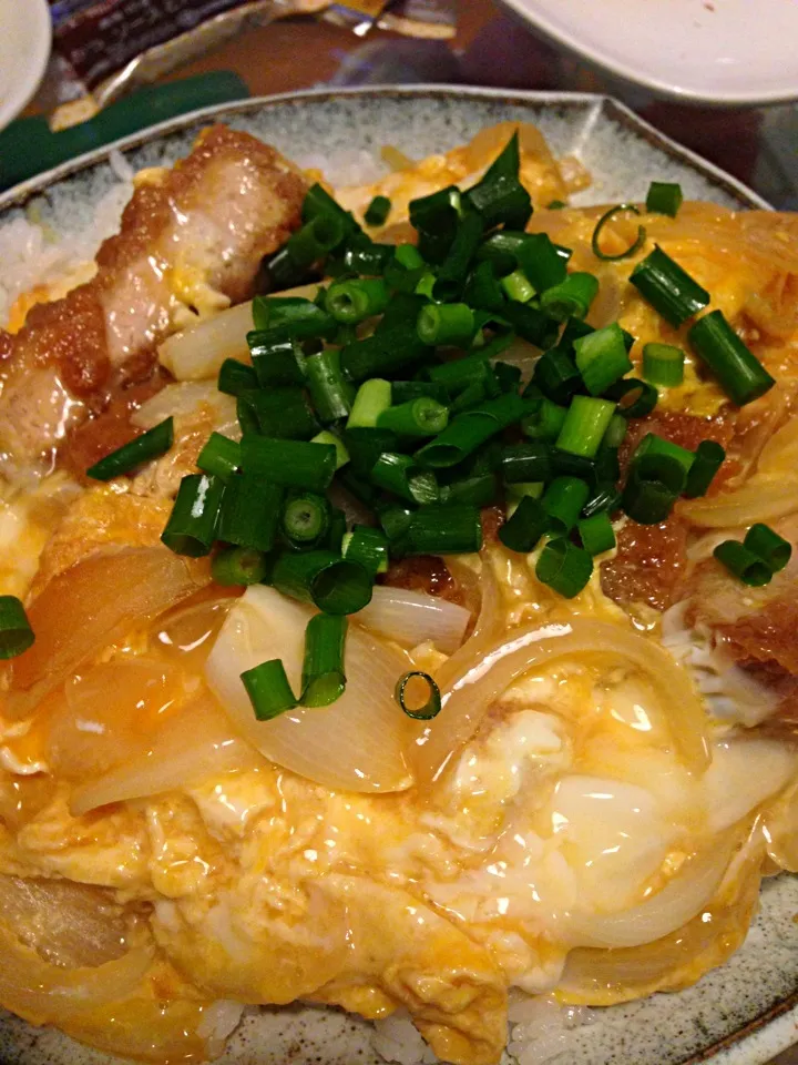 カツ丼（カツは買いました）|たけのこジョニーさん