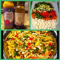 Mango Basil Pasta Salad|☀🌴Robyn🌴☀さん