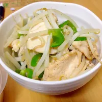 鶏胸肉の中華炒め|あまりうすさん