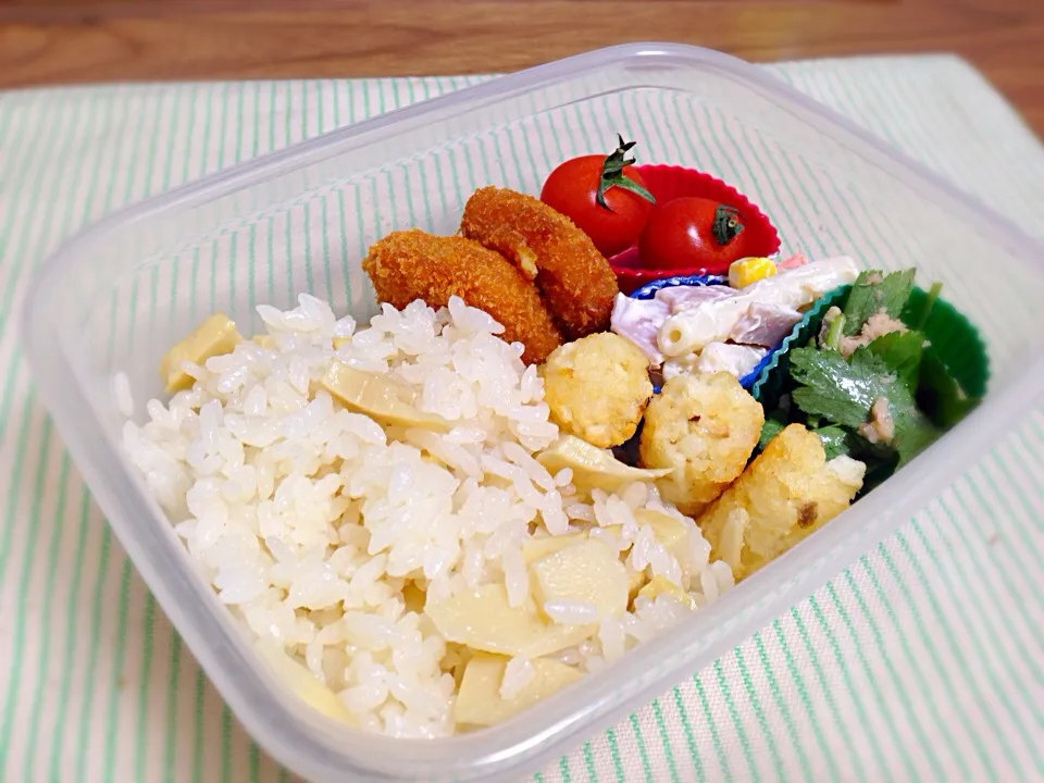 筍ご飯弁当|はなおさん