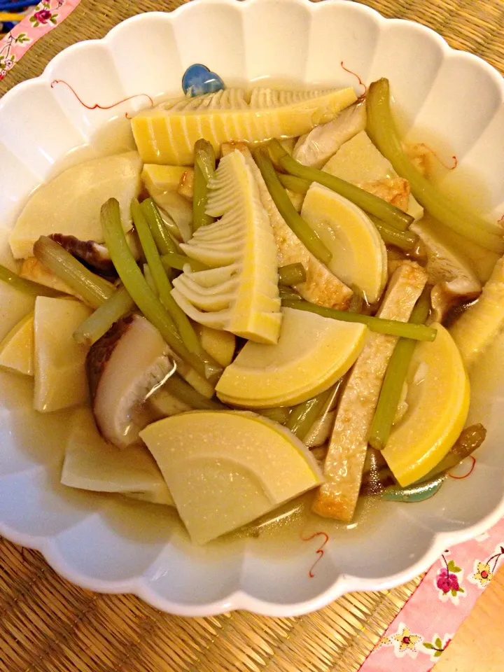 筍と石蕗の煮物|のんち♡さん