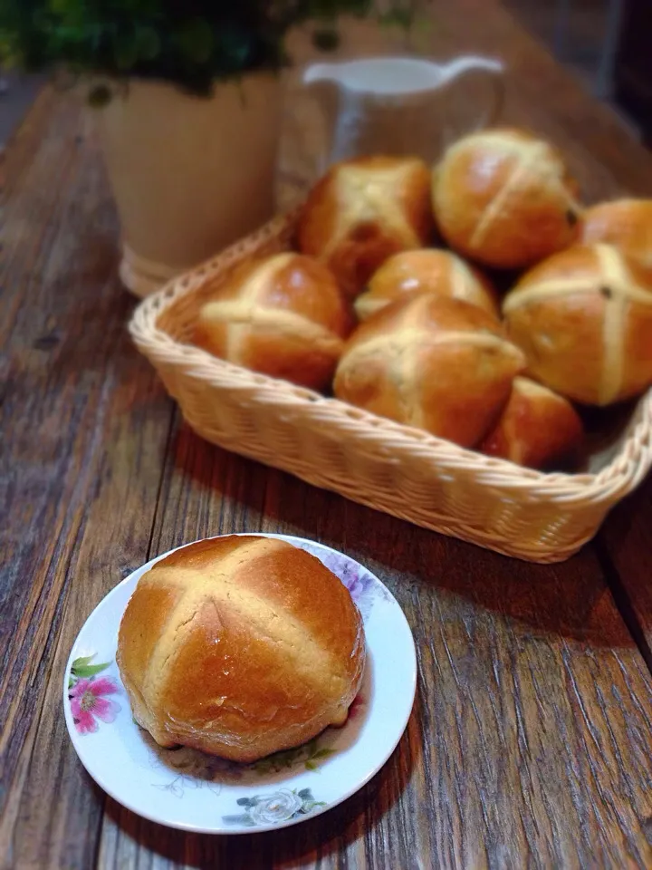 Easter hot cross bun|rick chanさん