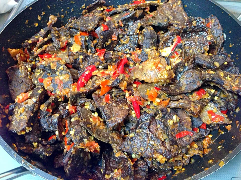 Balado paru goreng|yeni kartikasariさん