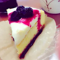 Snapdishの料理写真:二層のチーズケーキ*\(^o^)/*|chikaさん