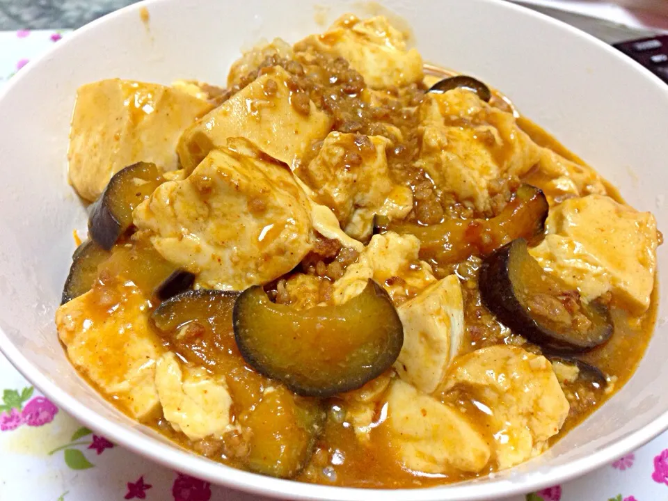 麻婆茄子丼！|あすかさん